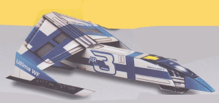 Papierový model Astro Racer 03 - Ultima WF