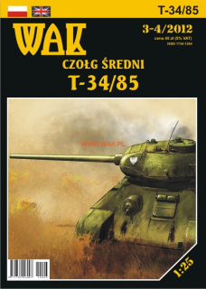 Papierový model - T-34/85