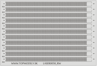 Laserom rezaný doplnok - Dezén na kolesá Tatra 138 a 148 k RipperWorks